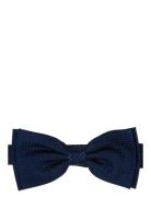 Solid Silk Bow Tie Portia 1924 Navy