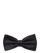 Dots Silk Bow Tie Portia 1924 Navy