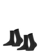 Basic Pure So 2P Esprit Socks Black