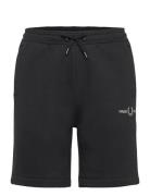 Embroid Sweat Short Fred Perry Black