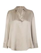 Galla Blouse Second Female Beige