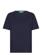 Short Sleeves T-Shirt United Colors Of Benetton Navy