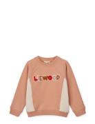 Aude Placement Sweatshirt Liewood Pink