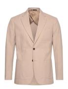 Slhreg-Smith Seersucker Blz Selected Homme Beige