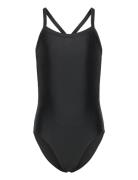 Swimsuit Sporty Color Kids Black