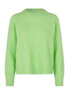 Brook Knit Rib O-Neck Second Female Green