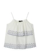 Nlfhyndi Strap Top LMTD White