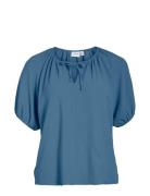 Vinova S/S Top/Tes Vila Blue