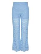 Yaslarisso Hw Lace Pants - Show YAS Blue