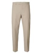 Slhreg-Smith Seersucker Trs Selected Homme Beige