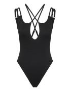 Red Label Swimsuit HUGO Black