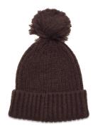 Knitted Beanie Chunky Lindex Brown