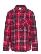 Shirt Flannel Check Lindex Red
