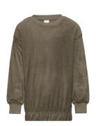 Sweater Terry Lindex Khaki