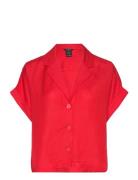 Shirt Lillie Short Sleeve Lindex Red