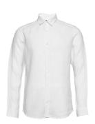 Onskarlo Ls Linen Shirt ONLY & SONS White