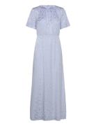 Objosani Ss Long Dress 132 Object Blue