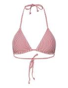 Striba Bel Bikini Top Becksöndergaard Red