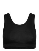 Bra Top Merino Wool Lindex Black