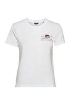 Archive Shield Ss T-Shirt GANT White