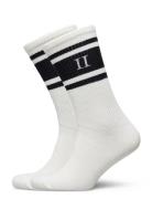 William Stripe 2-Pack Socks Les Deux Patterned