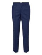 Emma Cropped Cool Wool Trouser Filippa K Navy