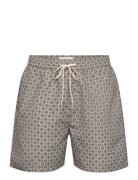 Stan Aop Swim Shorts 2.0 Les Deux Brown