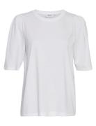 Mschbegitta Organic Puff Tee MSCH Copenhagen White