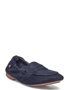 Th Suede Moccasin Tommy Hilfiger Navy