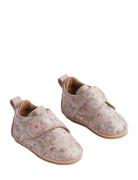 Indoor Shoe Dakota Print Wheat Pink