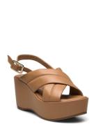 Wedge Soft Cross Apair Beige