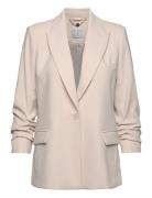 D6Daya Cropped Sleeve Blazer Dante6 Cream