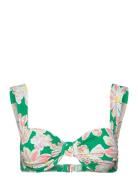 Sirine Underwire Bikini Top Malina Green