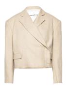 Over D Crop Blazer REMAIN Birger Christensen Beige