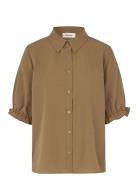 Huntleymd Shirt Modström Khaki