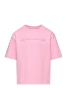 Short Sleeves Tee-Shirt Little Marc Jacobs Pink