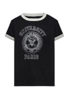 Short Sleeves Tee-Shirt Zadig & Voltaire Kids Black