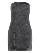 Rhinest Denim Dress ROTATE Birger Christensen Grey