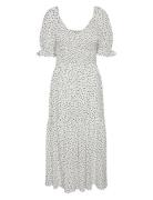 Yasmira Ss Long Dress S. YAS White