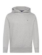 Reg Emb Original Shield Hood GANT Grey