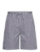 Gingham Check Pajama Shorts GANT Navy