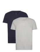 V-Neck T-Shirt 2-Pack GANT Grey