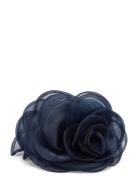 Orchia Flower Hair Claw Becksöndergaard Navy