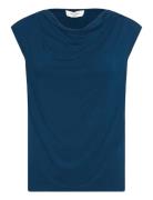 Rwbiarritz Ss Waterfall T-Shirt Rosemunde Blue