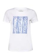 Rwavenue Ss T-Shirt Rosemunde White