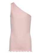 Cotton Shoulder Top Rosemunde Kids Pink