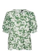 Vmfrej 2/4 Kerry Top Wvn Exp Vero Moda Green