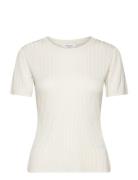 Knit T-Shirt Rosemunde Cream