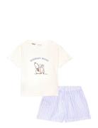 Snoopy Short Pyjamas Mango Blue