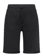 Cotton Shorts With Elastic Waist Mango Black